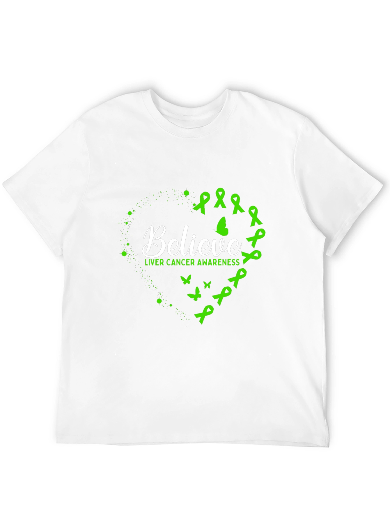Believe Liver Cancer Awareness T-Shirt