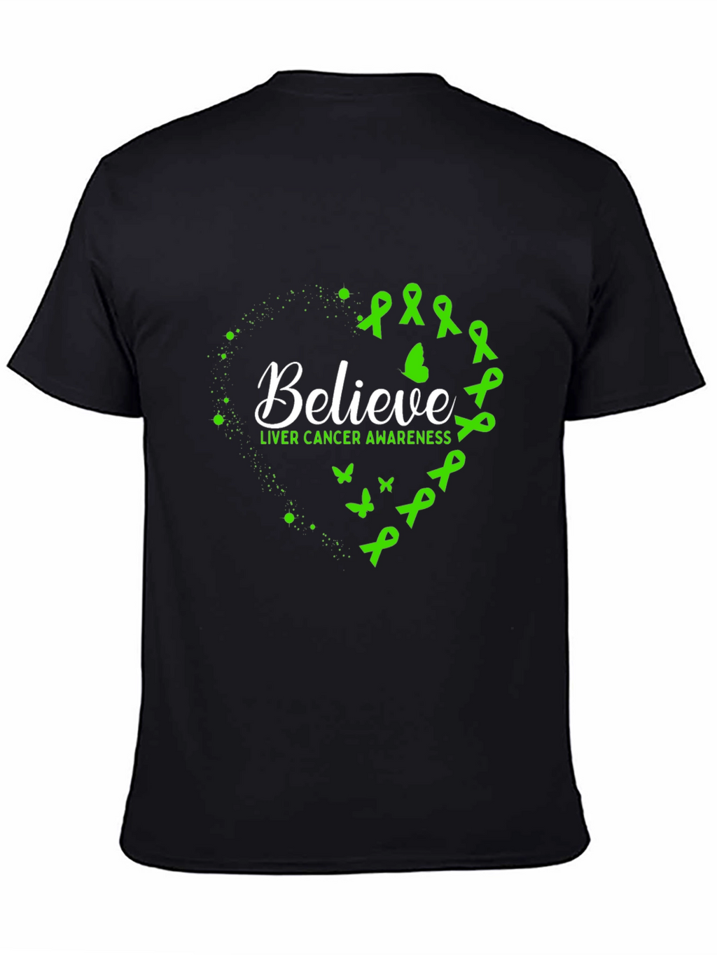 Believe Liver Cancer Awareness T-Shirt