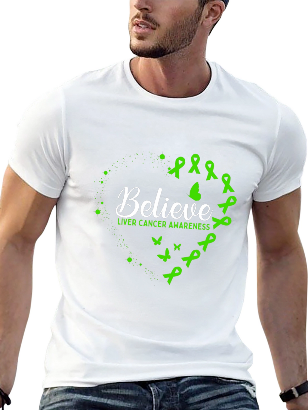 Believe Liver Cancer Awareness T-Shirt