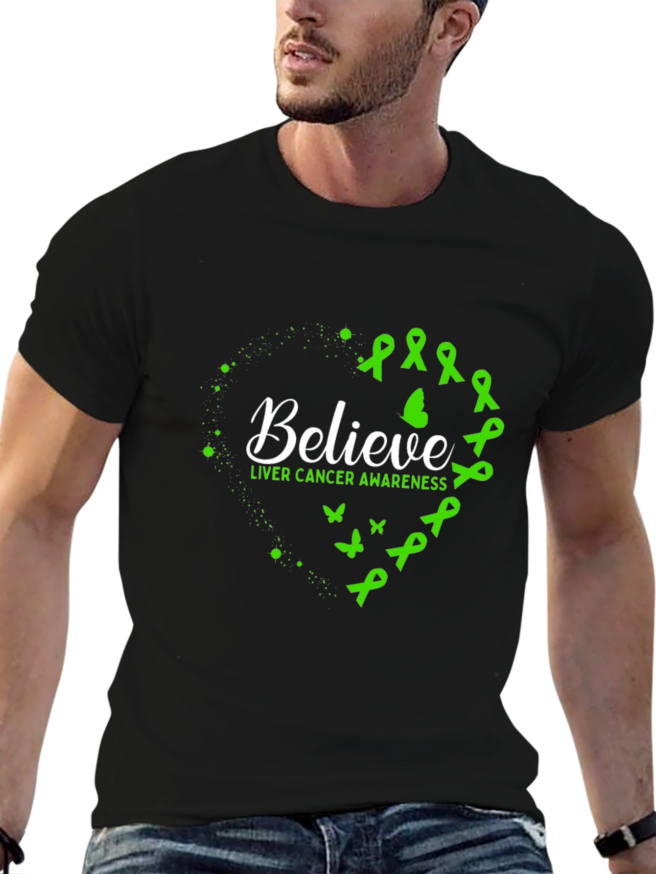 Believe Liver Cancer Awareness T-Shirt