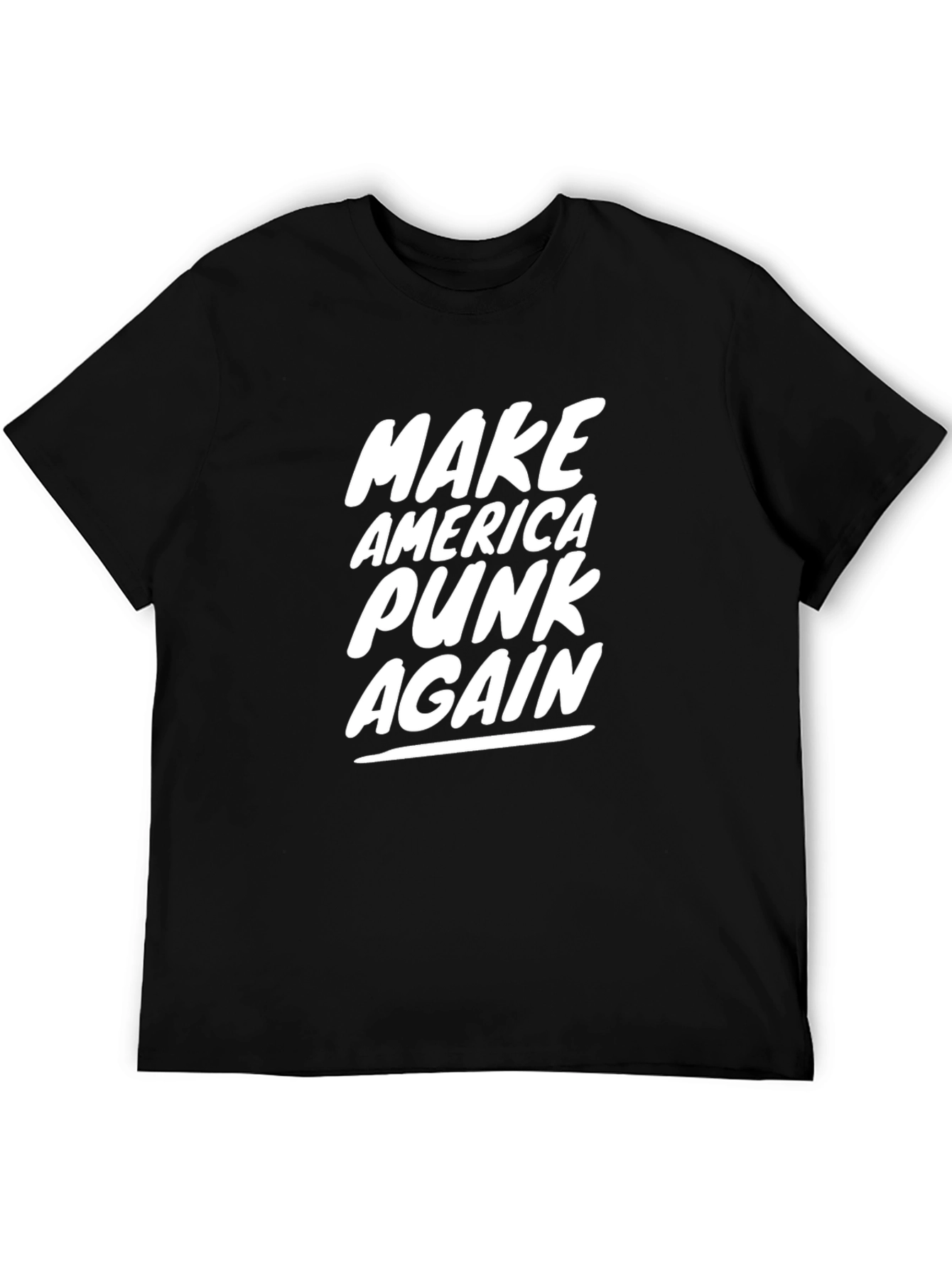 Make America Punk Again Graphic Tee - Black