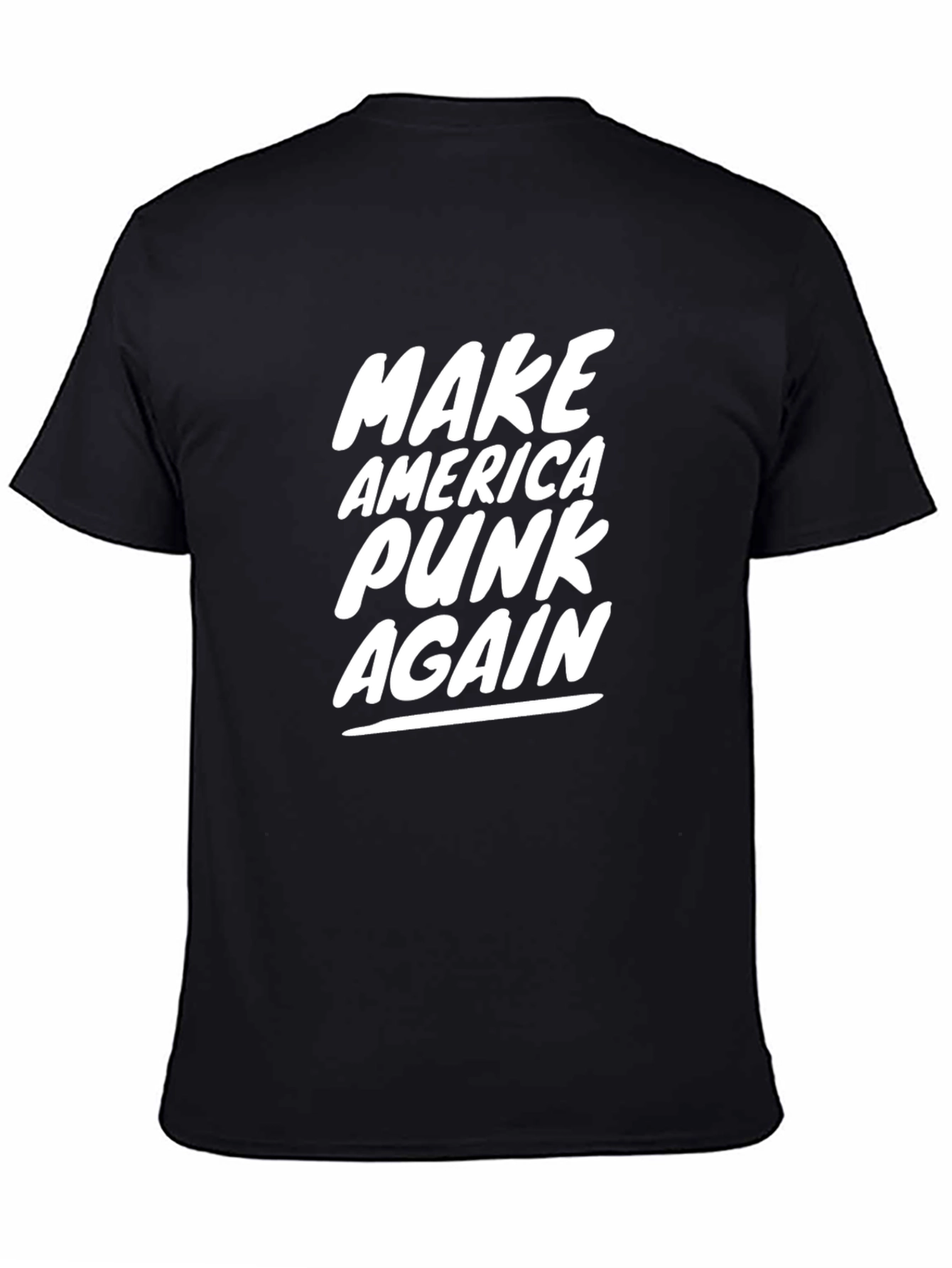 Make America Punk Again Graphic Tee - Black