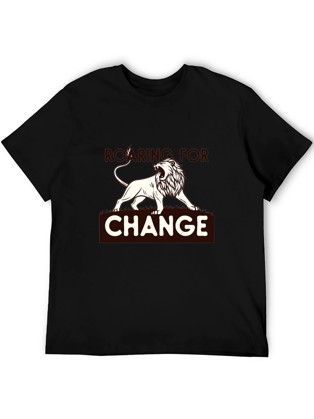 Roaring for Change Graphic Tee - Black