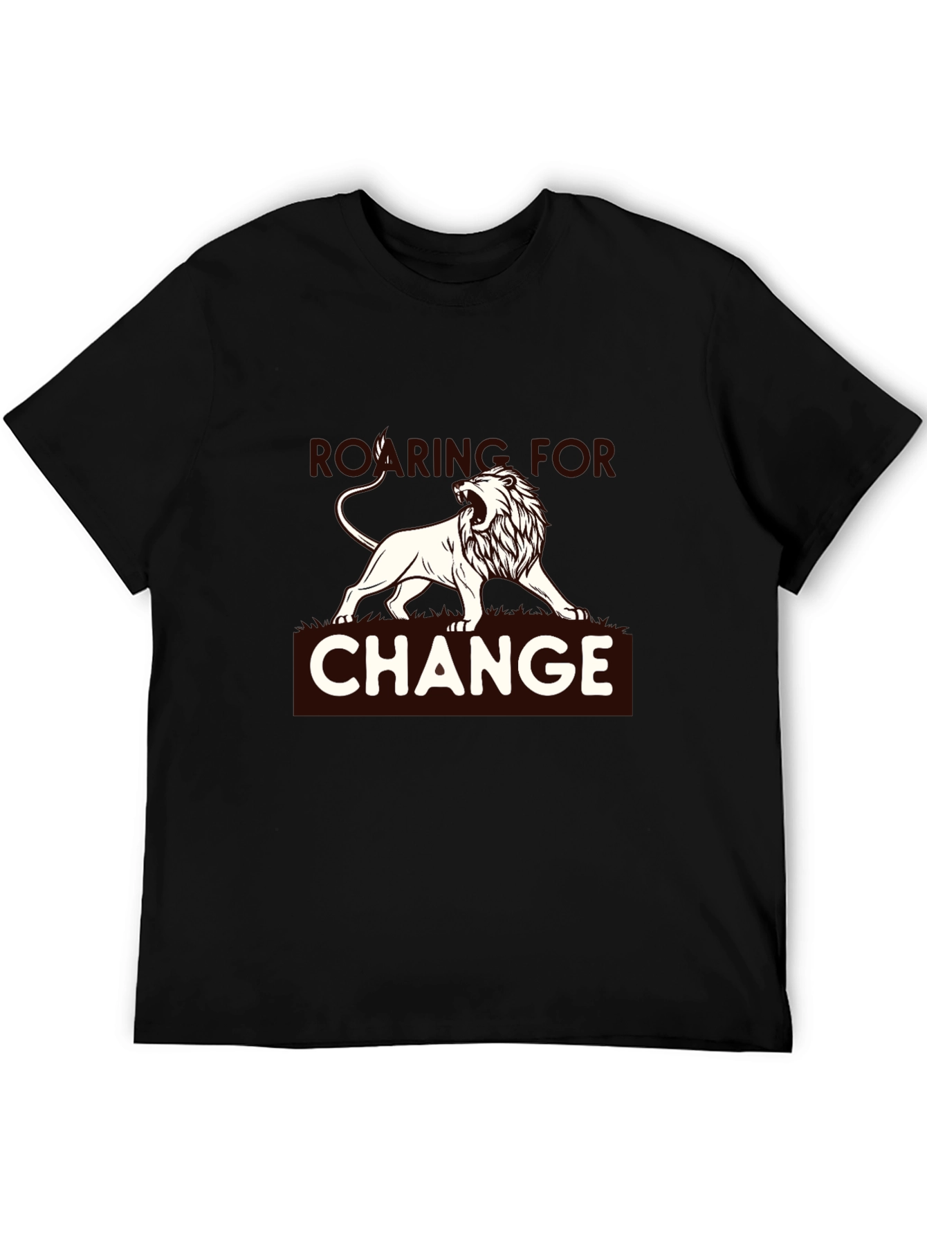Roaring for Change Graphic Tee - Black