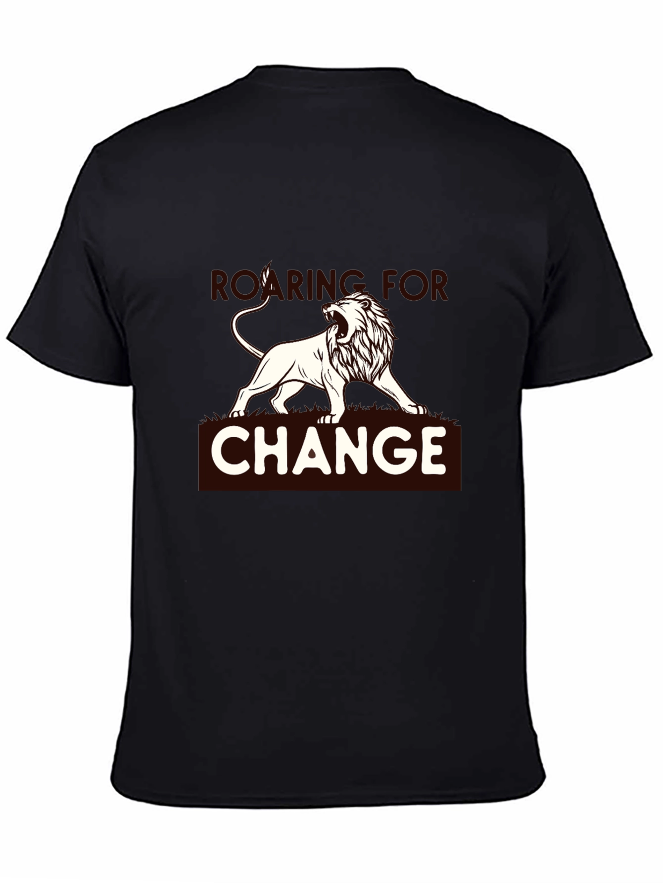 Roaring for Change Graphic Tee - Black