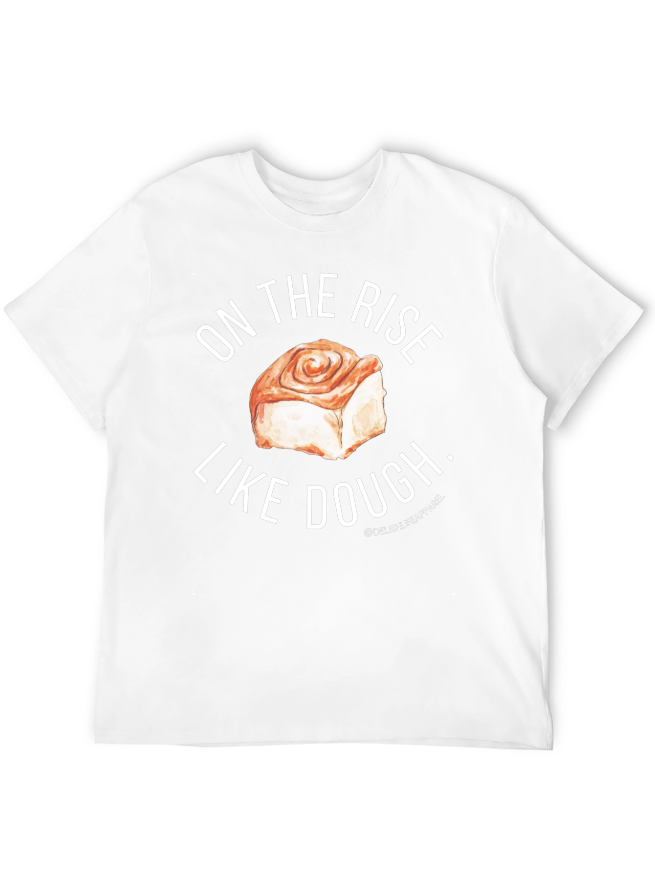 On The Rise Like Dough Black T-Shirt