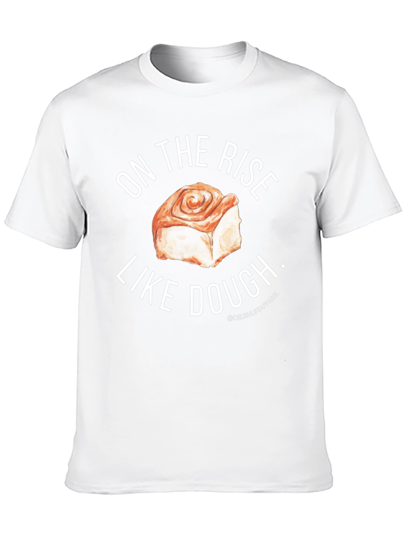 On The Rise Like Dough Black T-Shirt