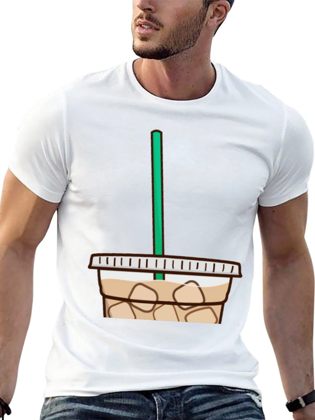 Iced Coffee Graphic Tee