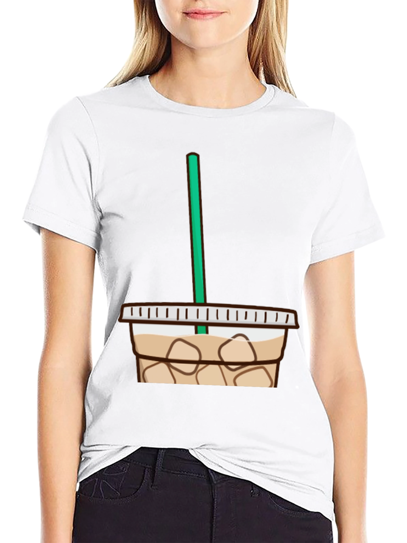 Iced Coffee Graphic Tee
