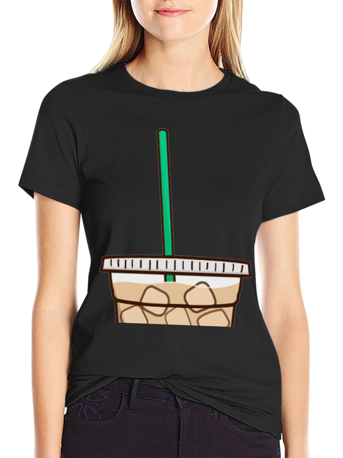 Iced Coffee Graphic Tee