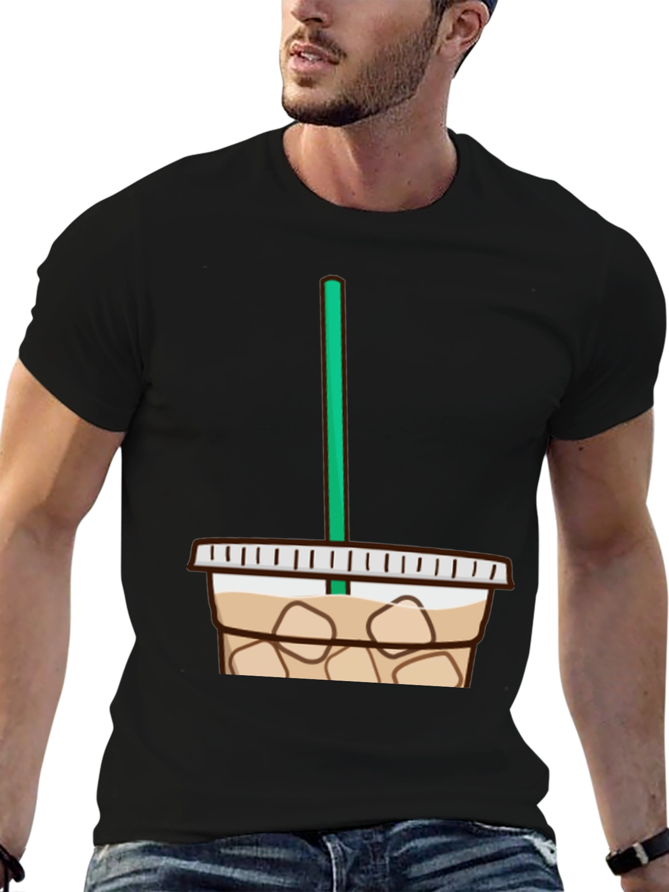 Iced Coffee Graphic Tee