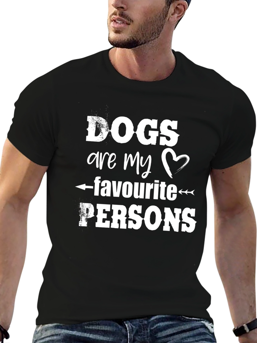 Dogs Are My Favorite People Graphic Tee