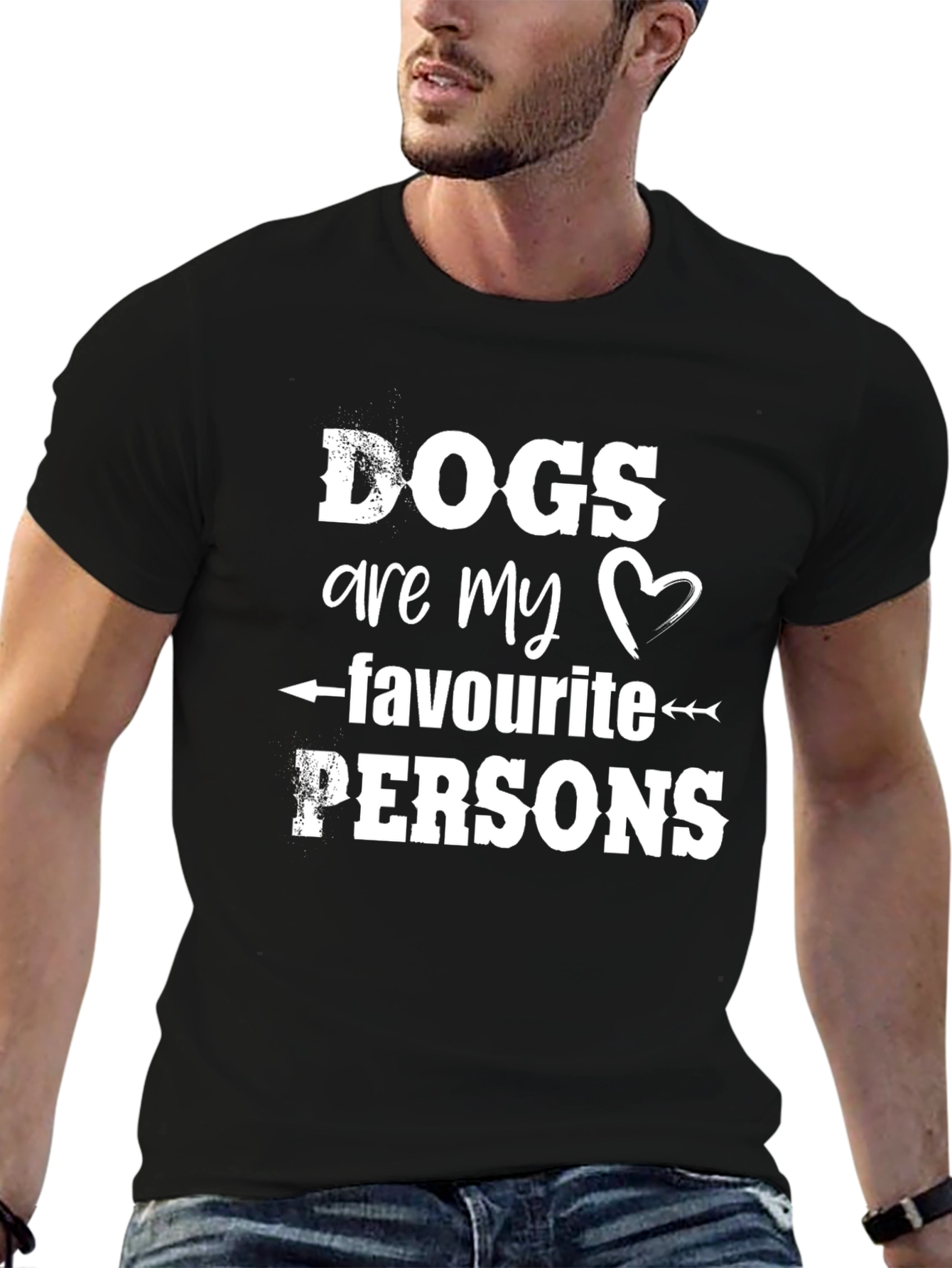 Dogs Are My Favorite People Graphic Tee