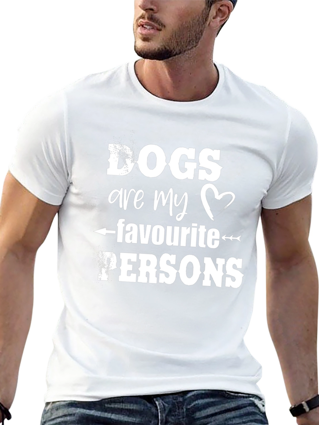 Dogs Are My Favorite People Graphic Tee