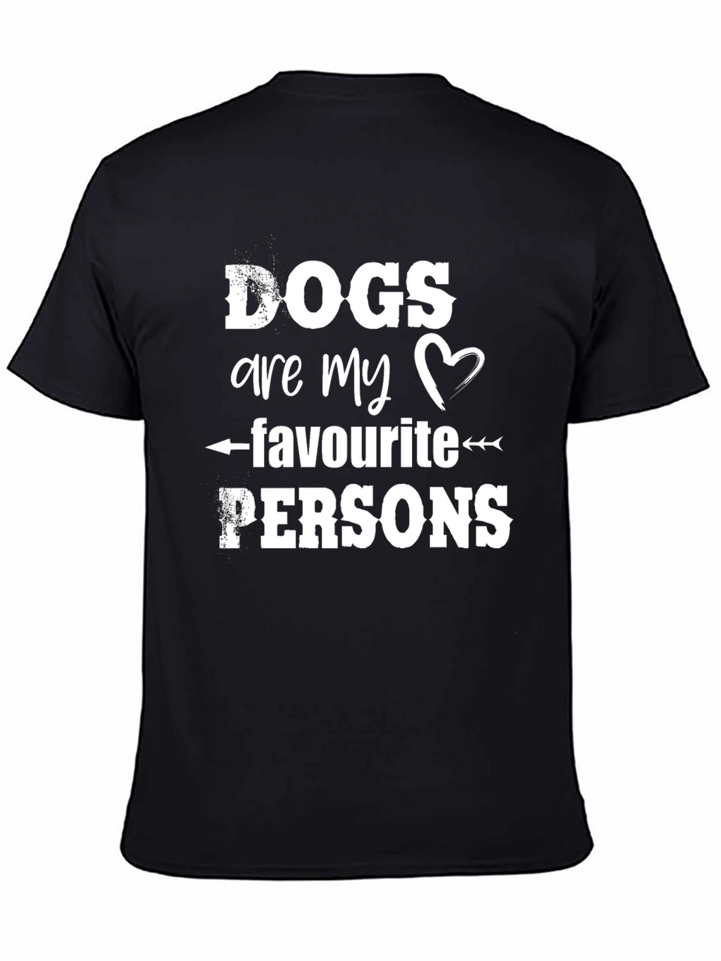Dogs Are My Favorite People Graphic Tee