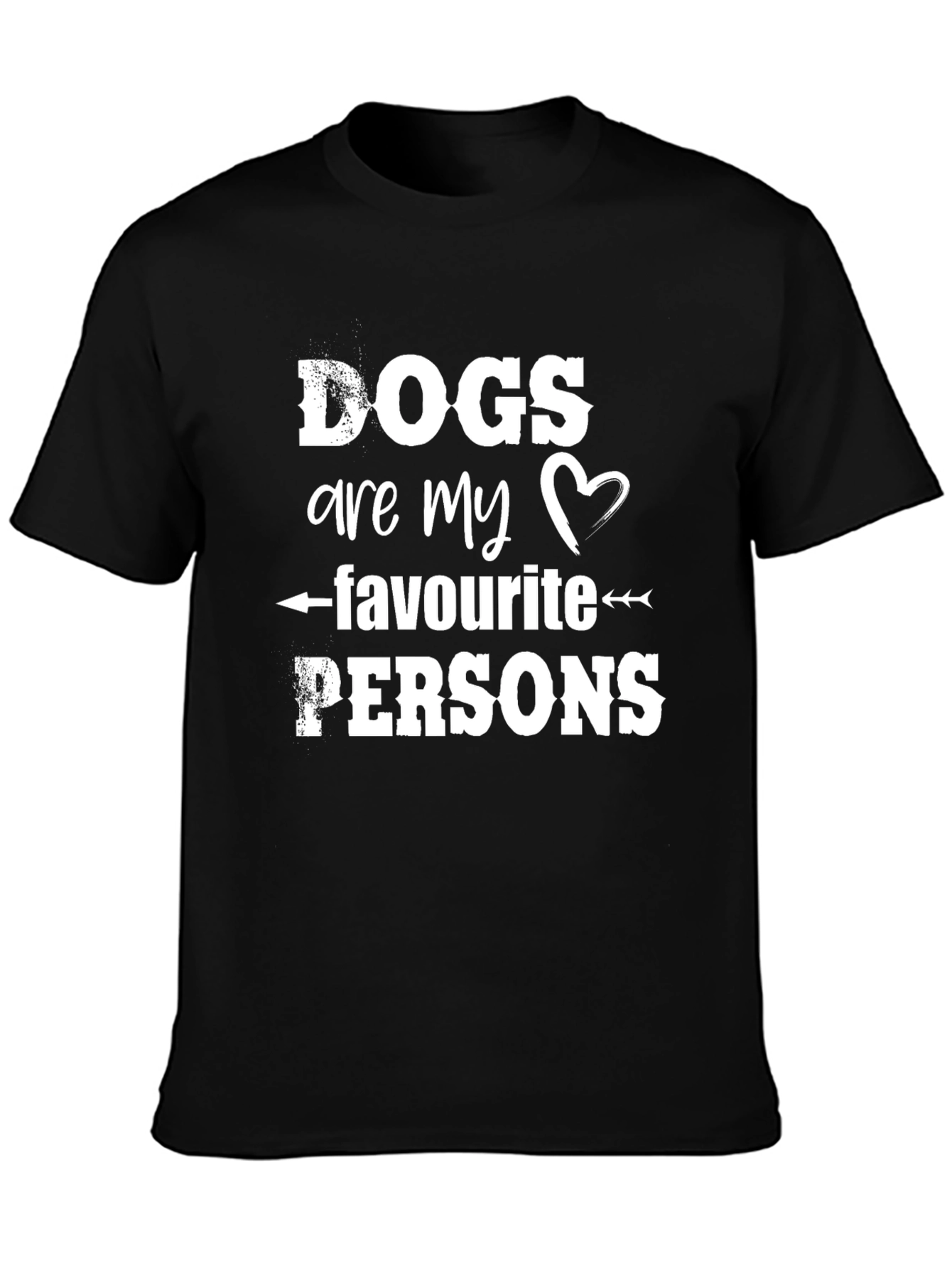 Dogs Are My Favorite People Graphic Tee