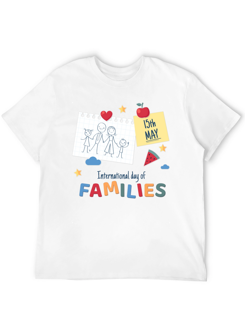 International Day of Families Graphic T-Shirt
