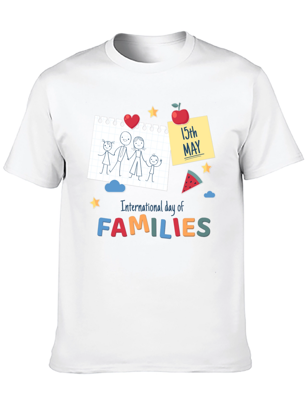 International Day of Families Graphic T-Shirt