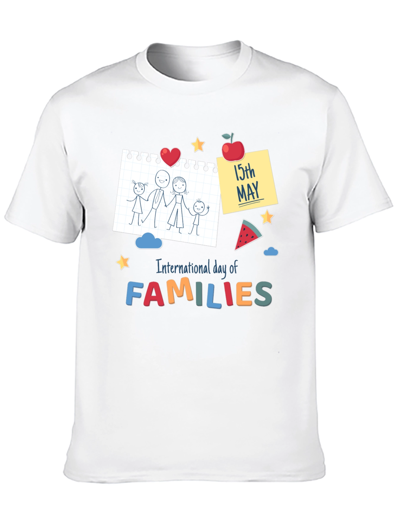 International Day of Families Graphic T-Shirt