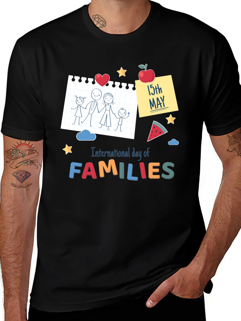 International Day of Families Graphic T-Shirt