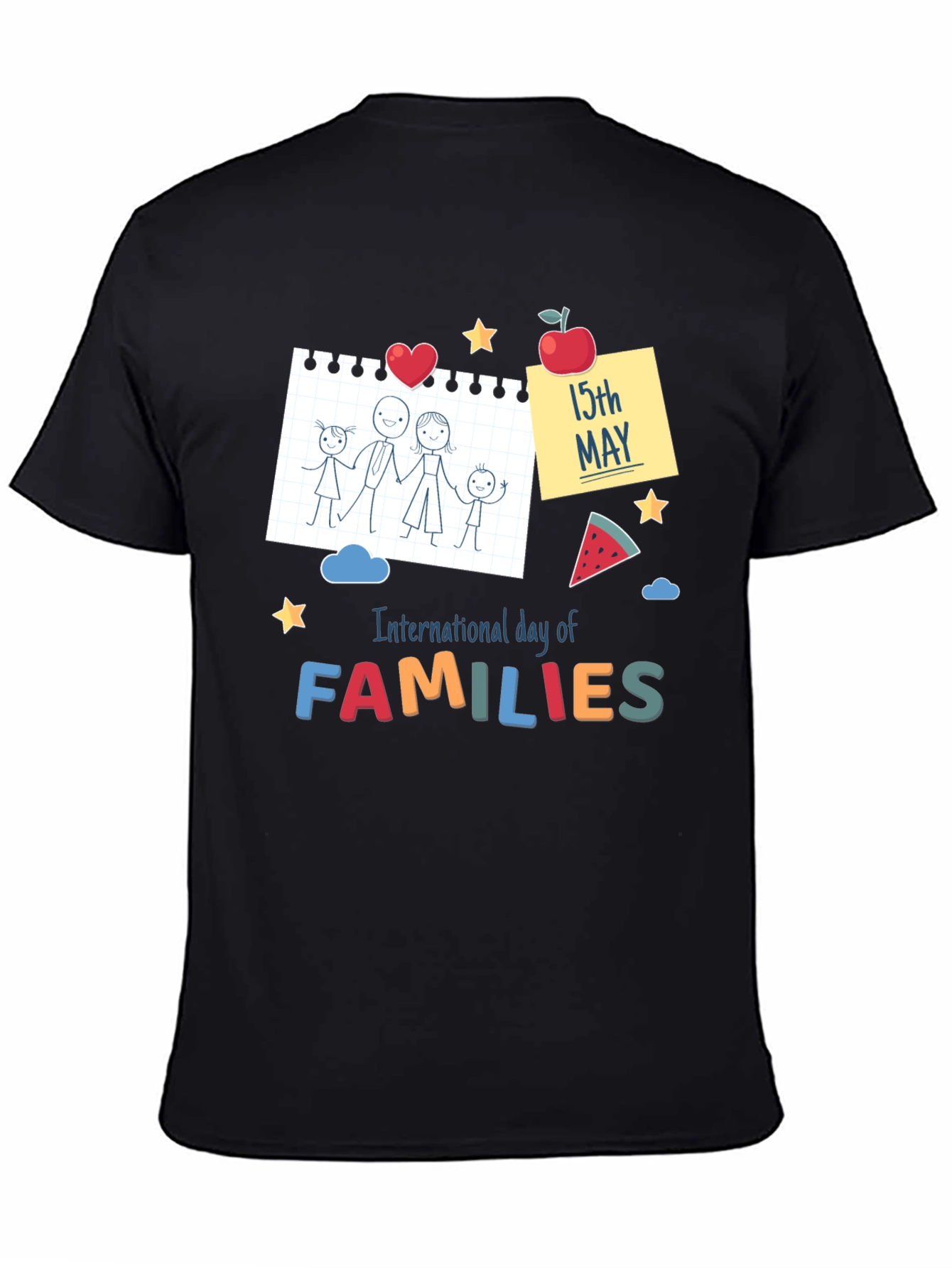 International Day of Families Graphic T-Shirt