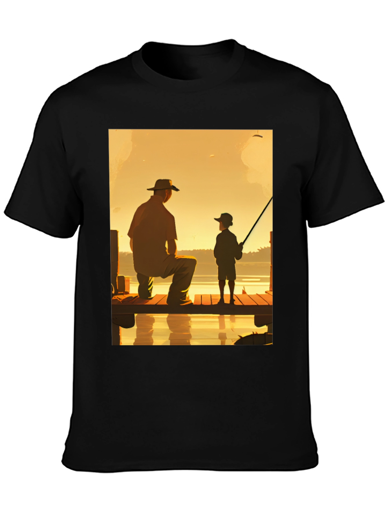 Fishing Time Graphic Tee