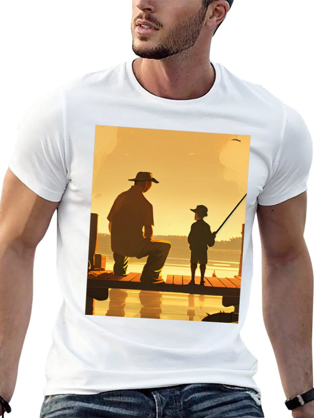 Fishing Time Graphic Tee