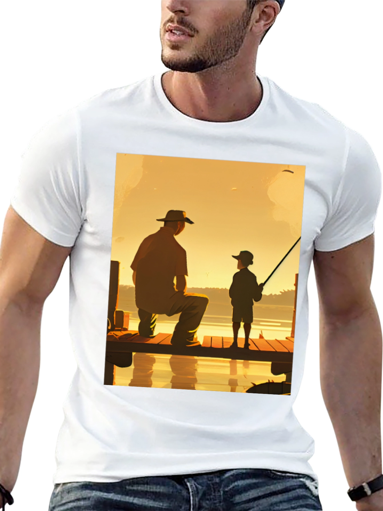 Fishing Time Graphic Tee