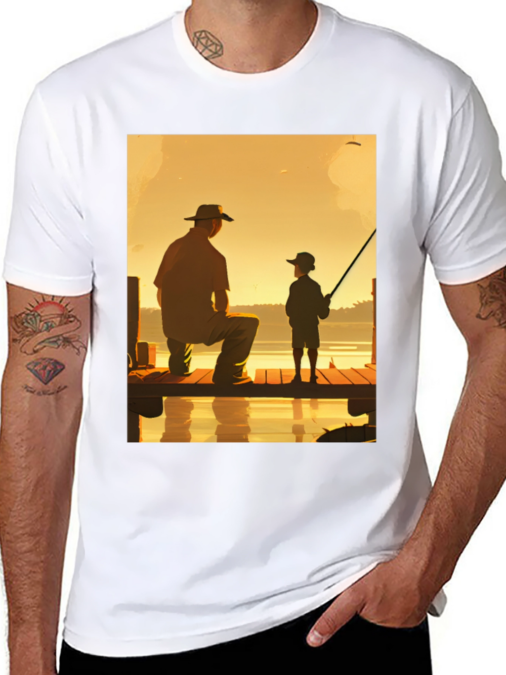 Fishing Time Graphic Tee
