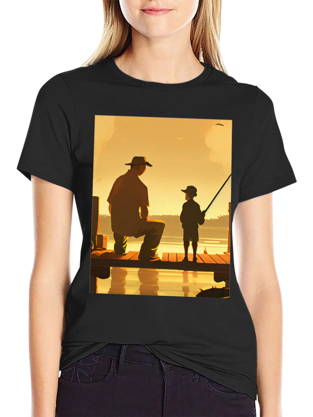 Fishing Time Graphic Tee