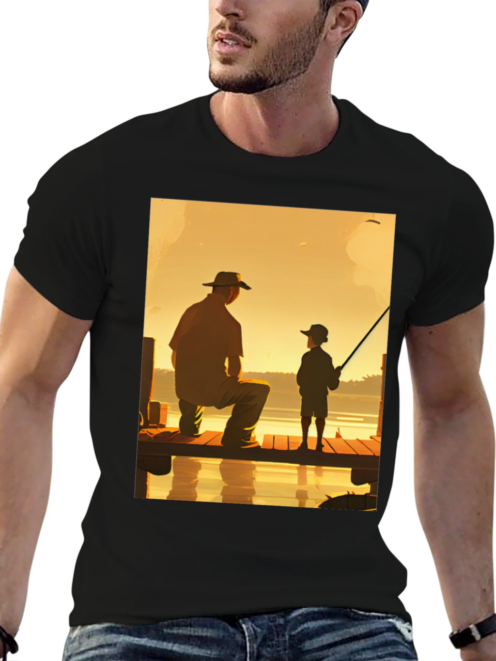 Fishing Time Graphic Tee