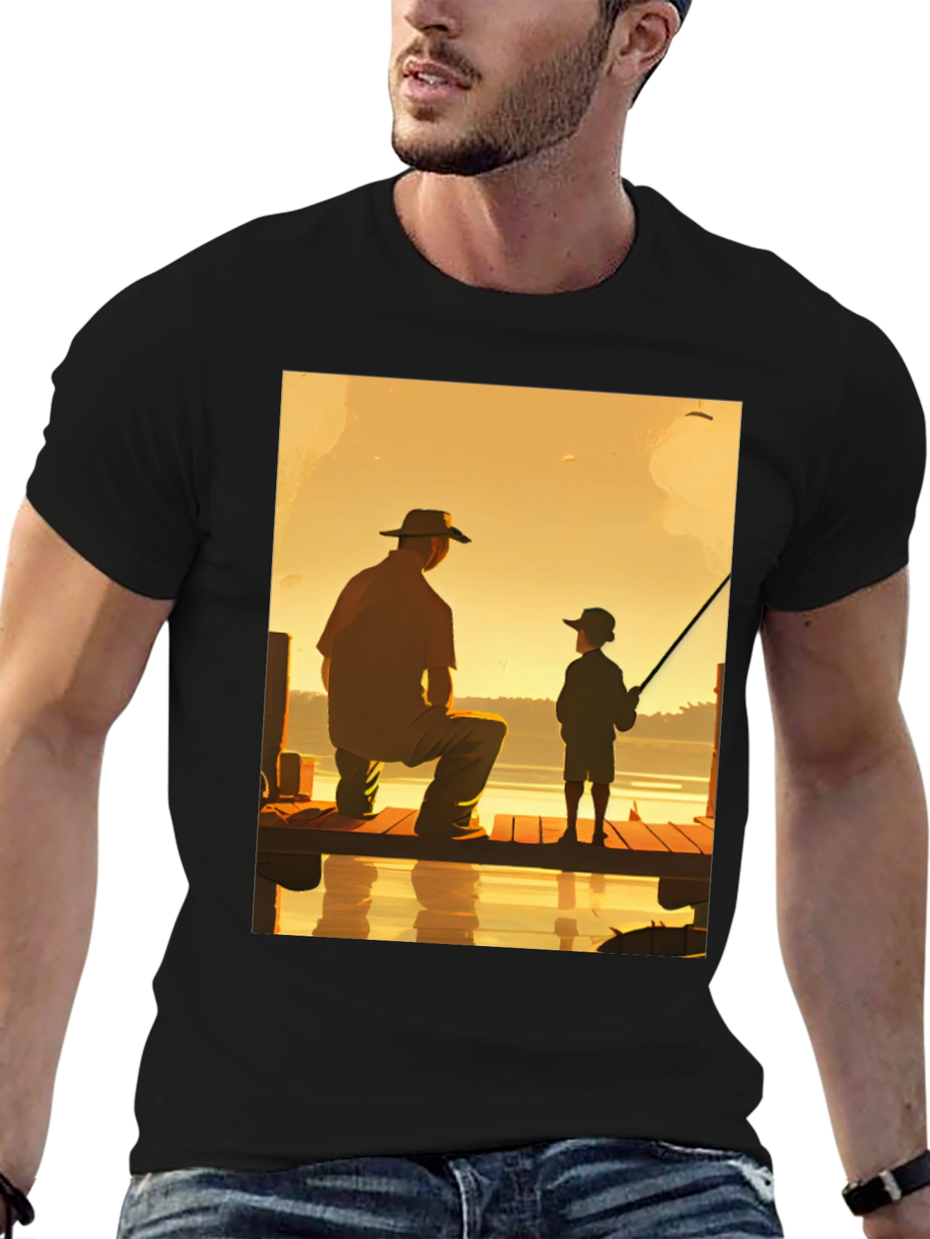 Fishing Time Graphic Tee