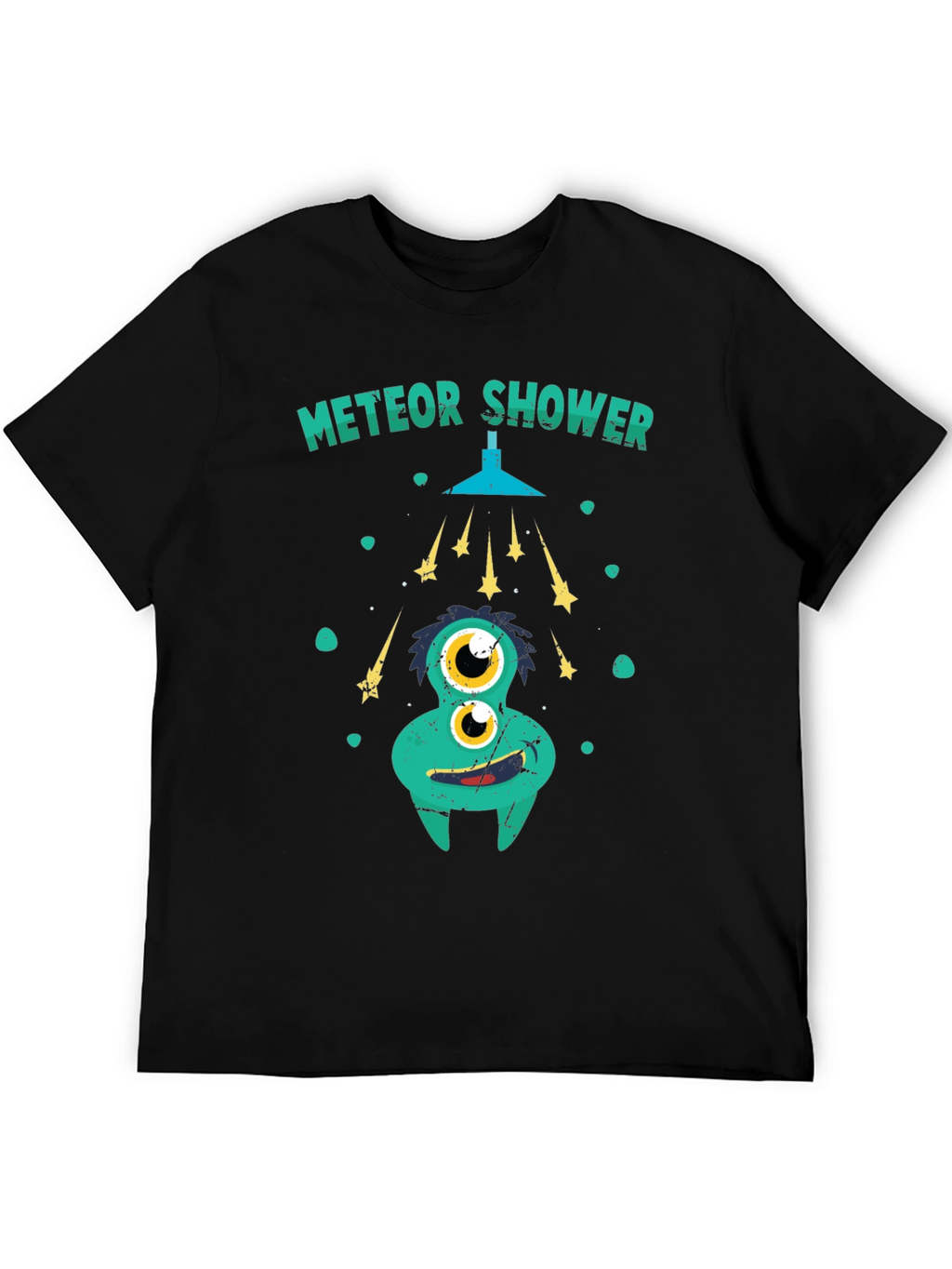 Meteor Shower Funny Graphic Tee