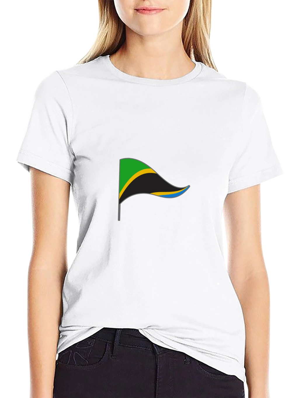 Tanzania Flag Graphic T-Shirt