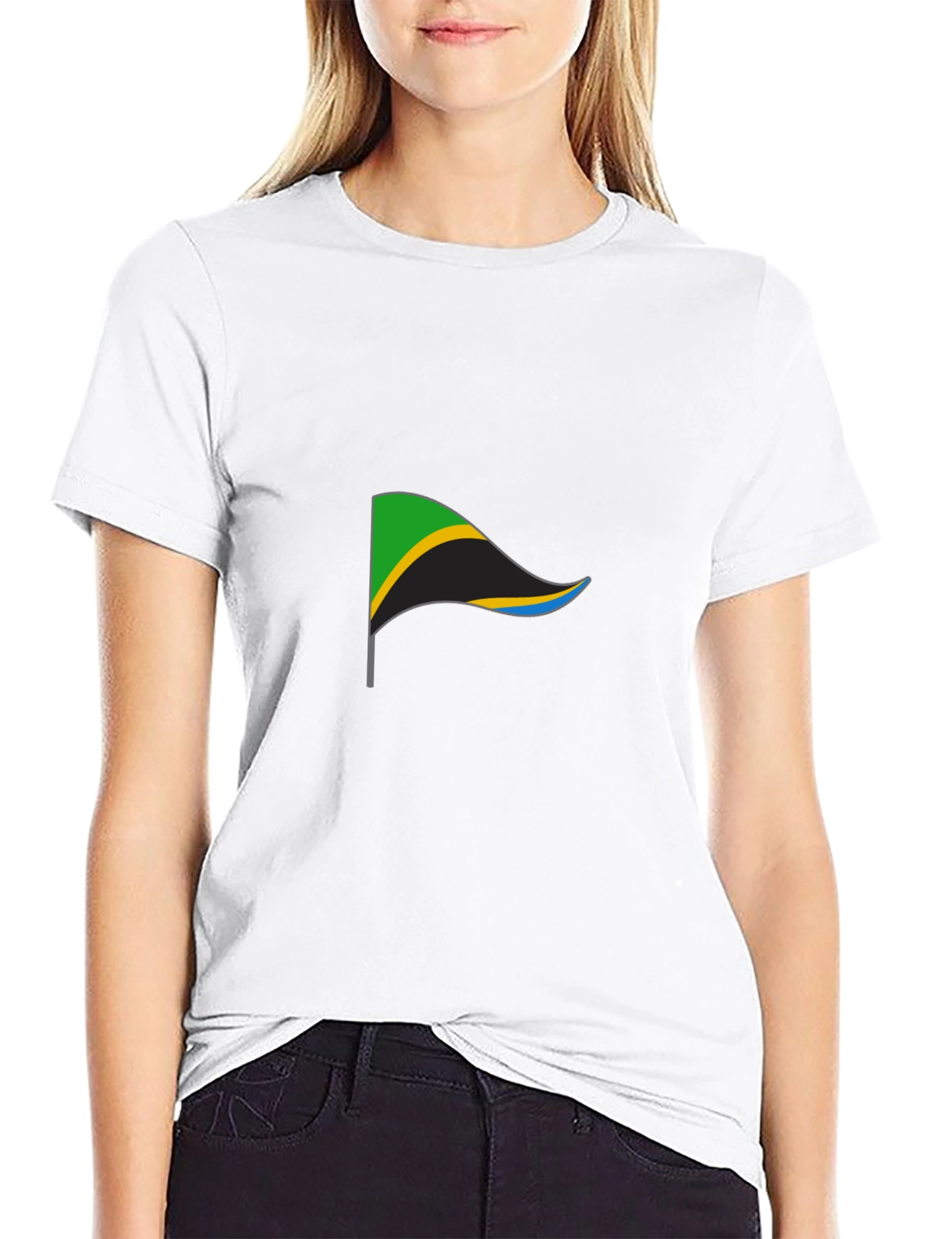 Tanzania Flag Graphic T-Shirt