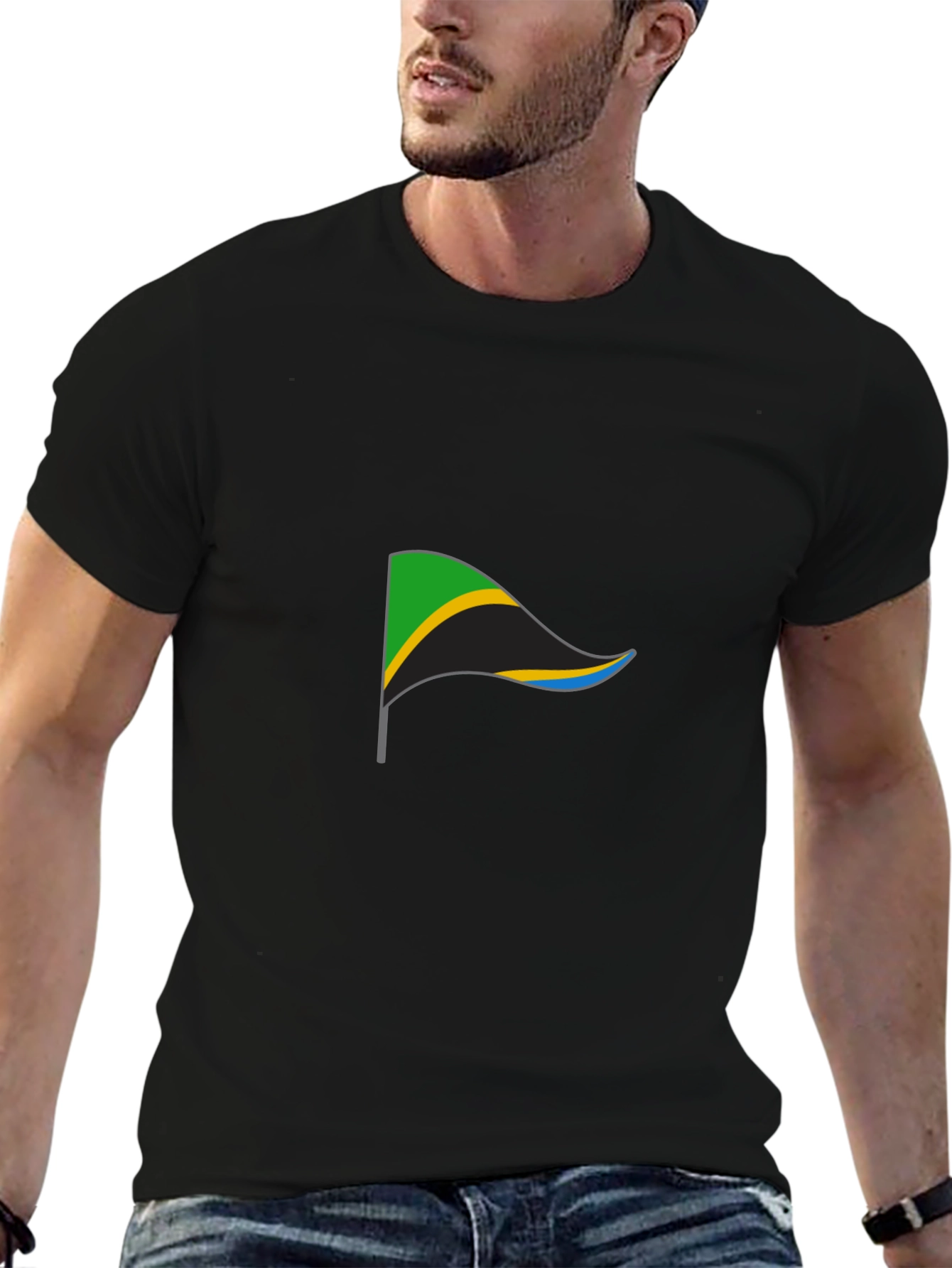 Tanzania Flag Graphic T-Shirt