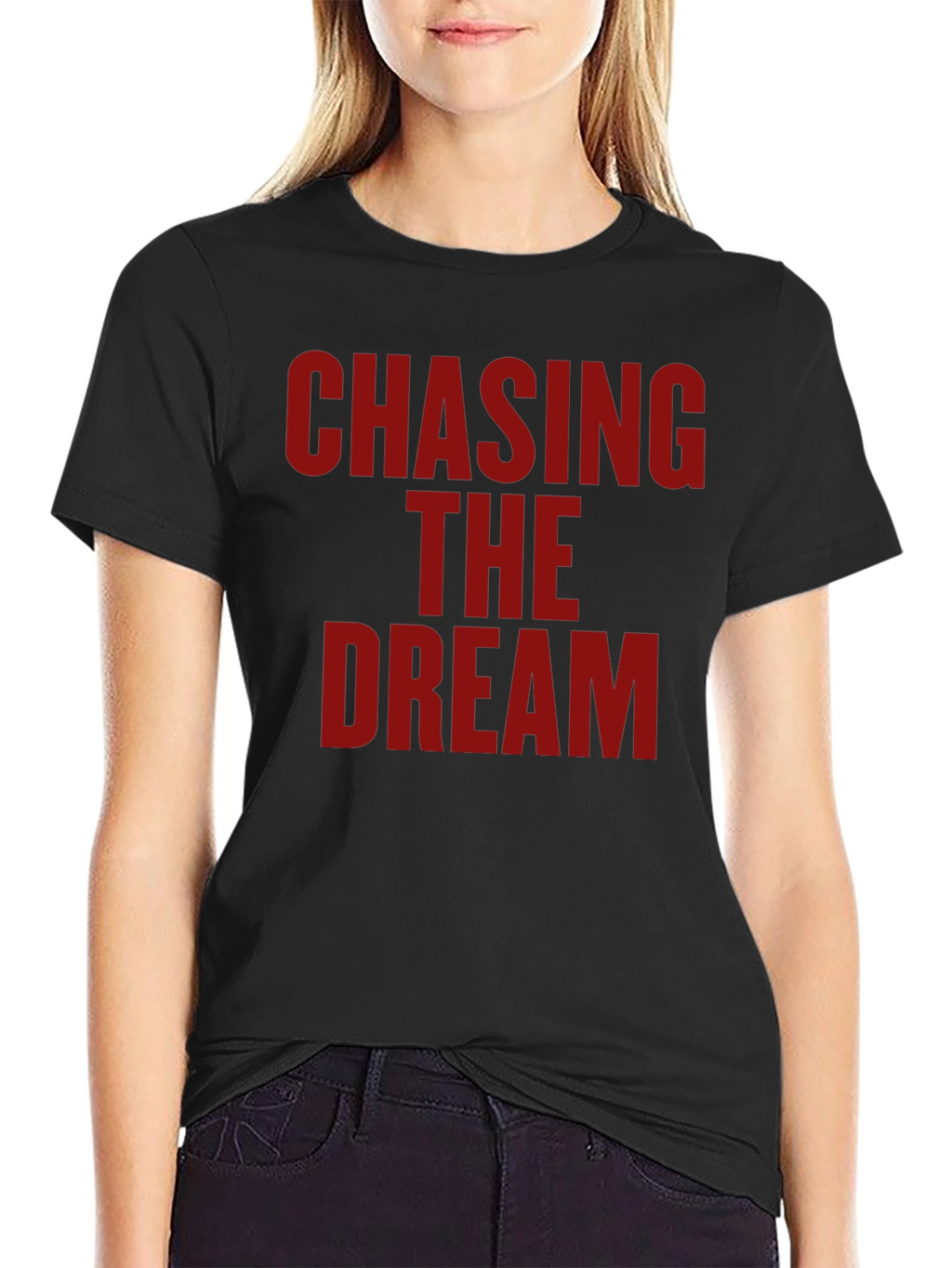 Chasing the Dream Graphic T-Shirt - Bold Statement Tee