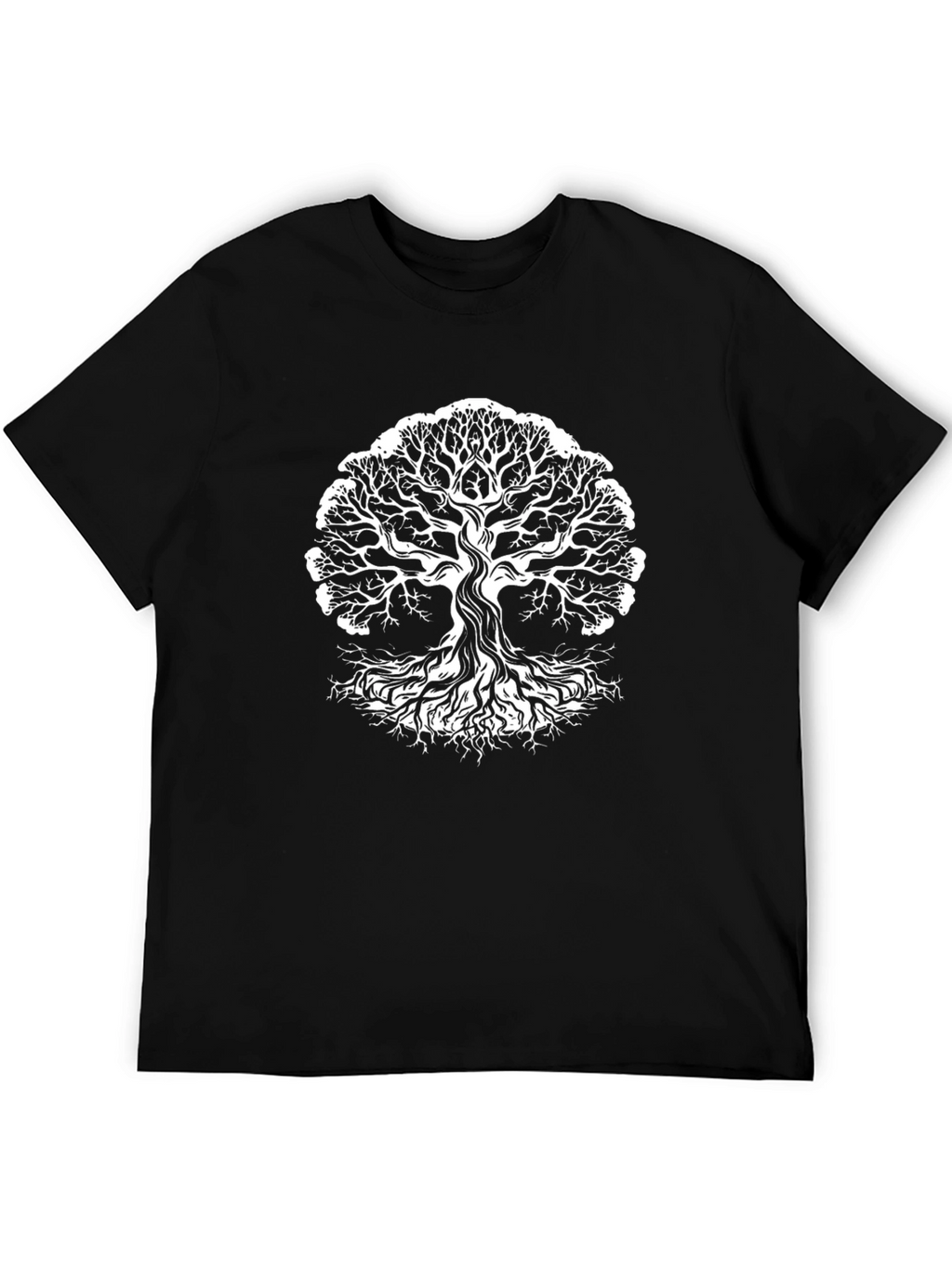 Tree of Life Graphic Tee - Stylish Black Shirt