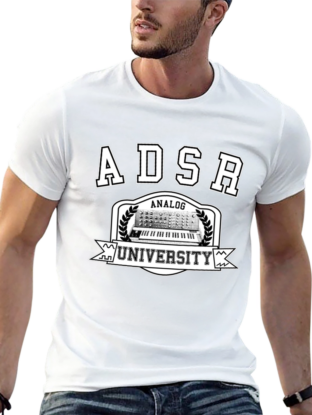 ADSR Analog University Graphic T-Shirt
