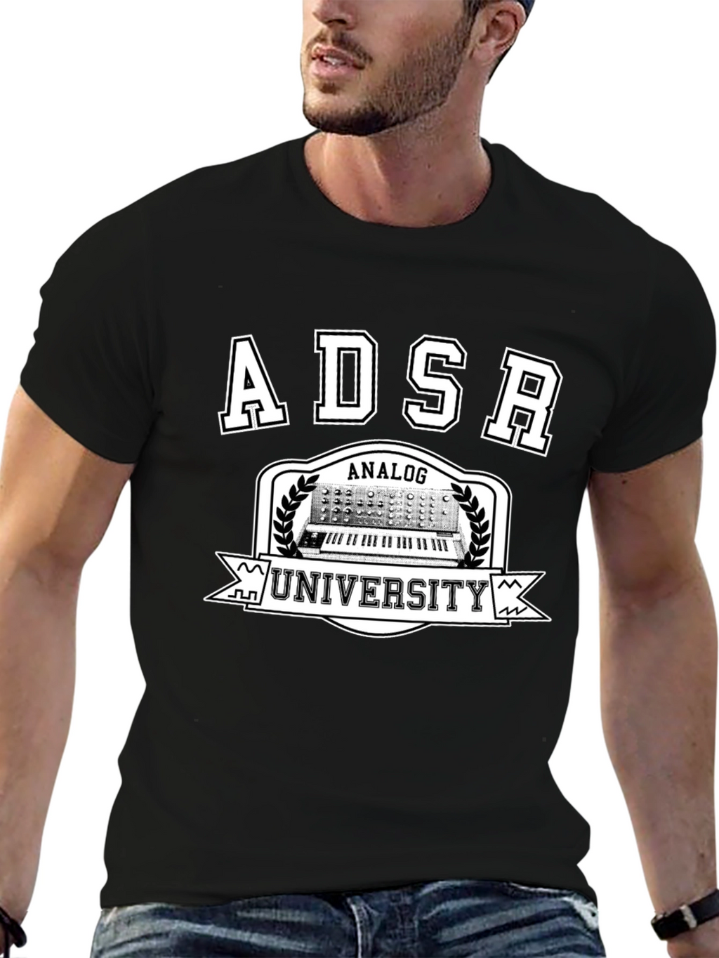 ADSR Analog University Graphic T-Shirt