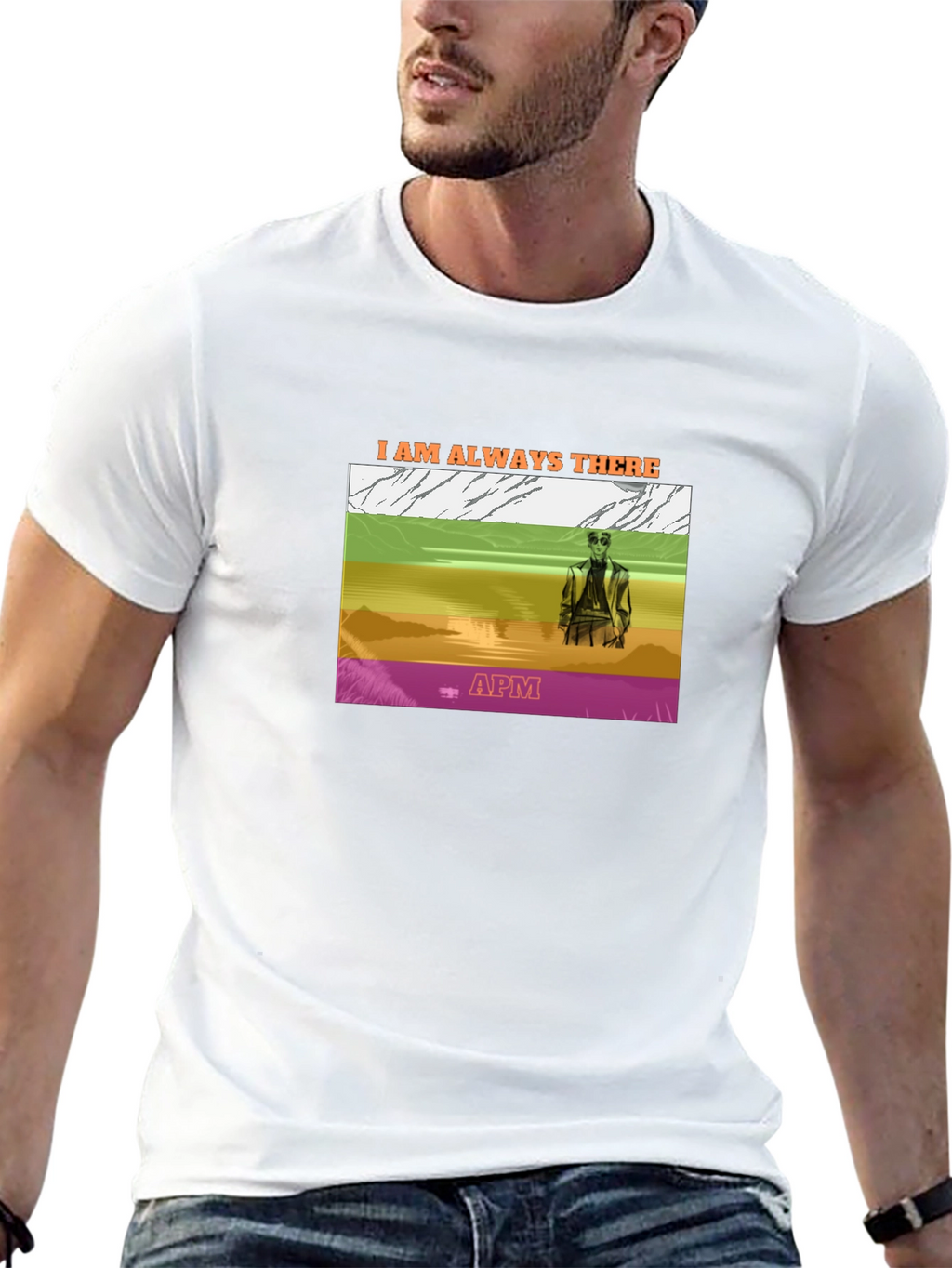 I Am Always There Graphic Tee - APM Design