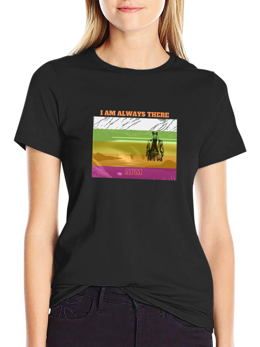 I Am Always There Graphic Tee - APM Design