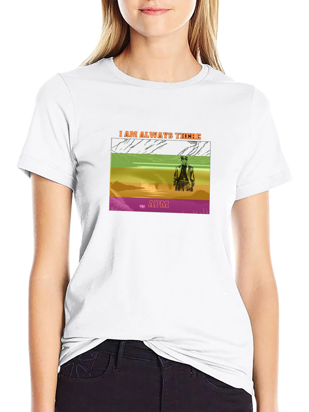 I Am Always There Graphic Tee - APM Design