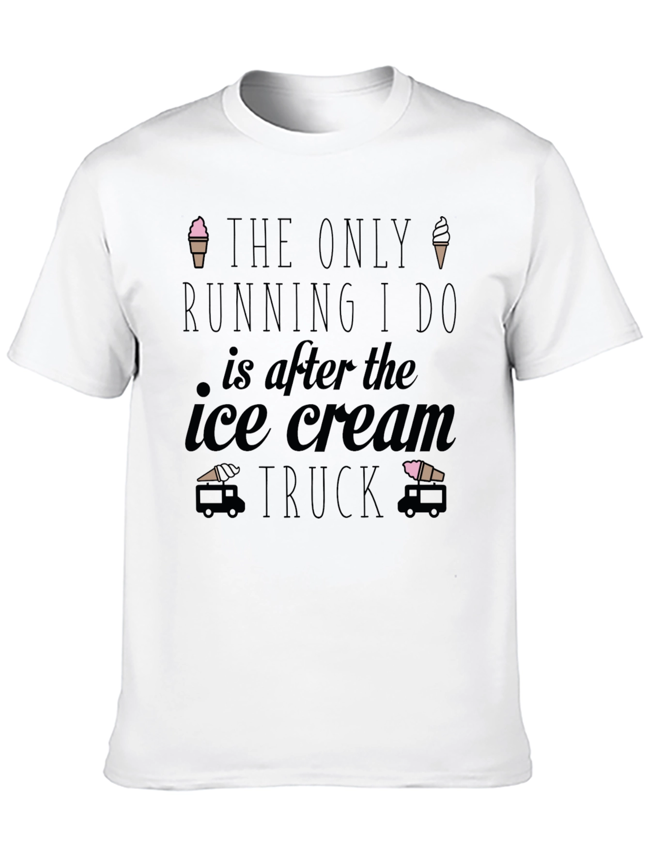 Ice Cream Truck Graphic T-Shirt