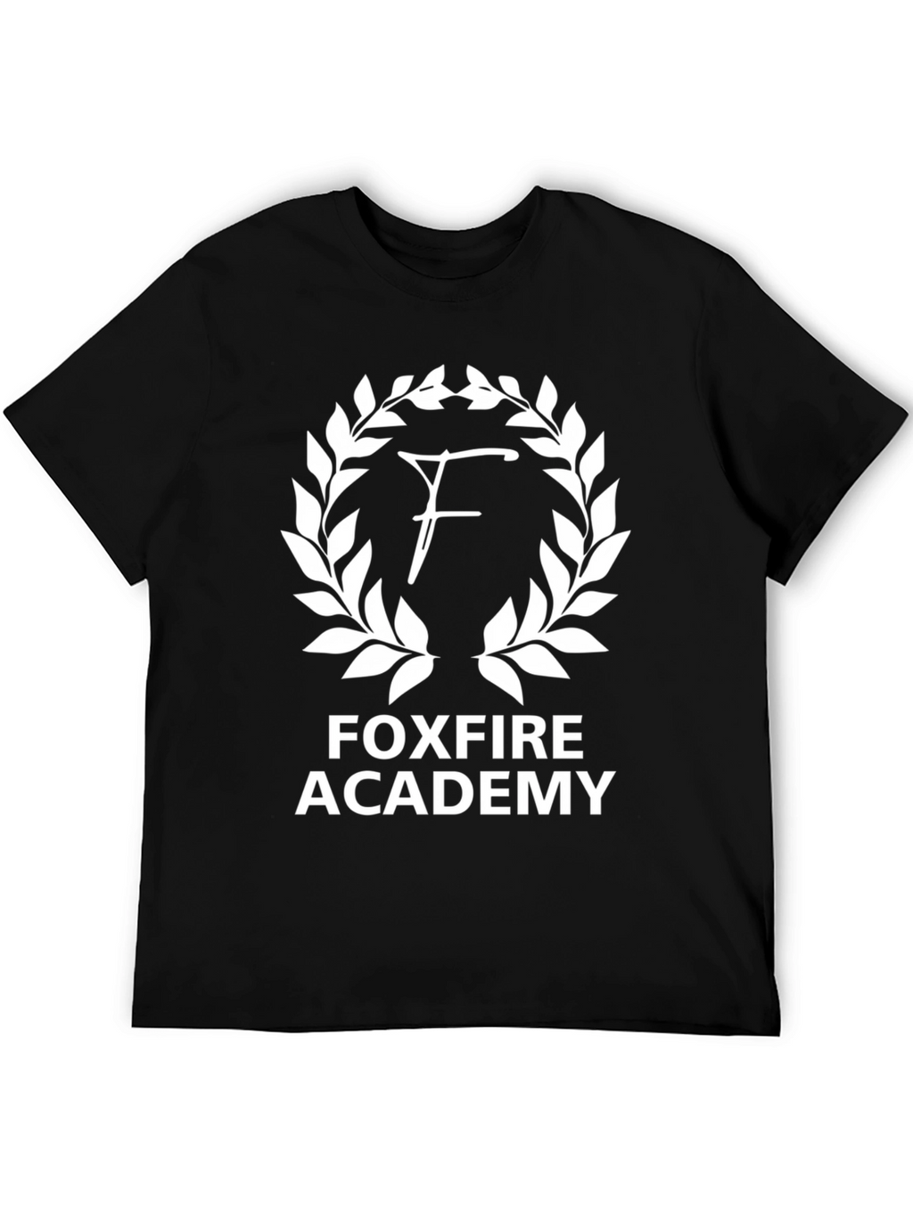 Foxfire Academy Graphic T-Shirt - Black