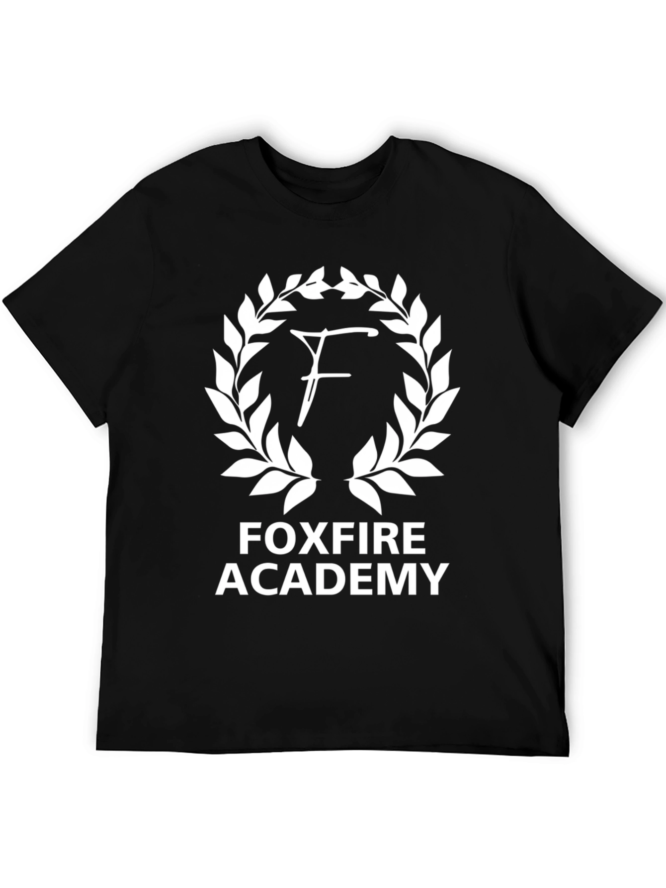 Foxfire Academy Graphic T-Shirt - Black