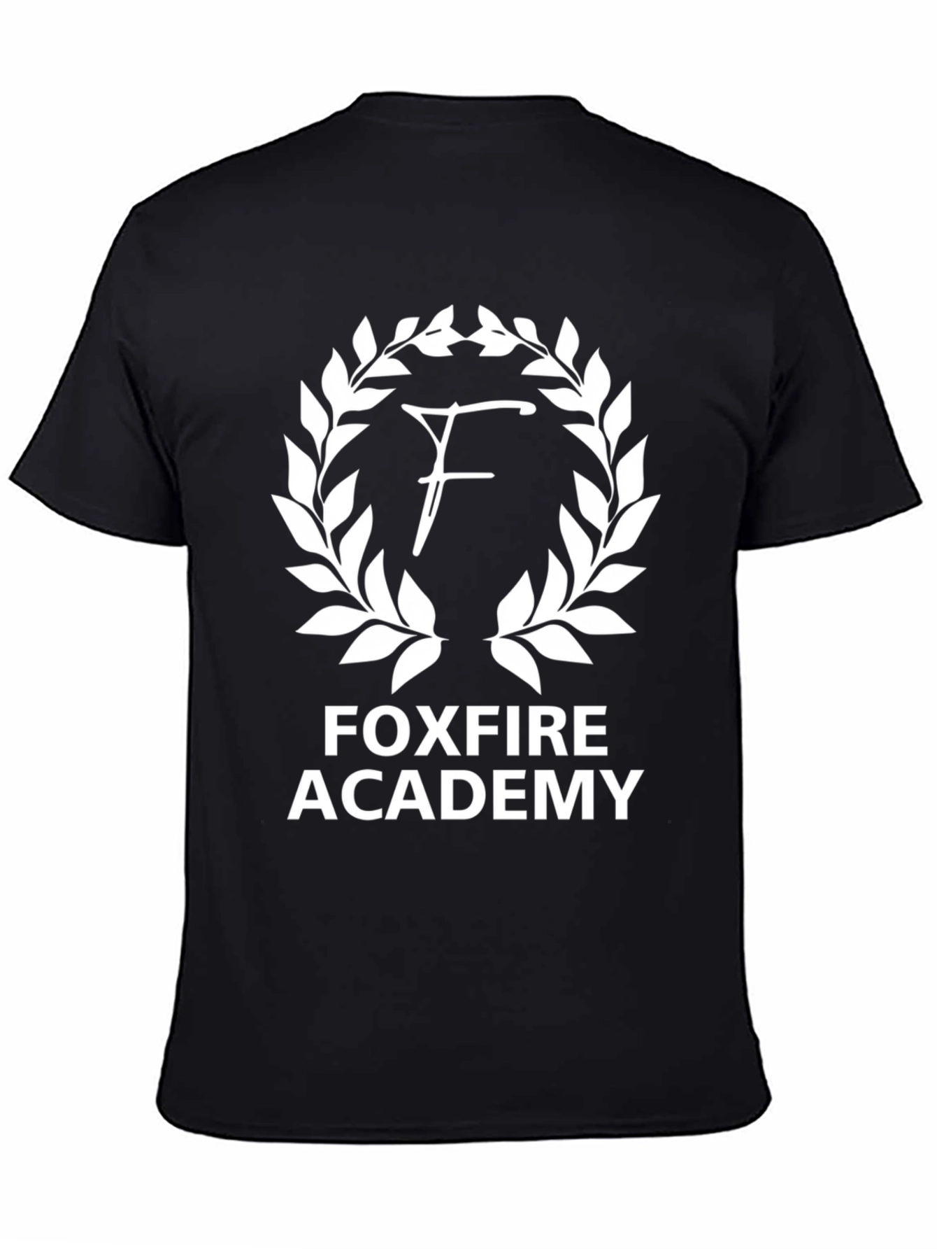 Foxfire Academy Graphic T-Shirt - Black