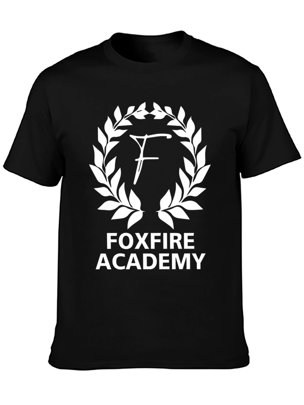 Foxfire Academy Graphic T-Shirt - Black