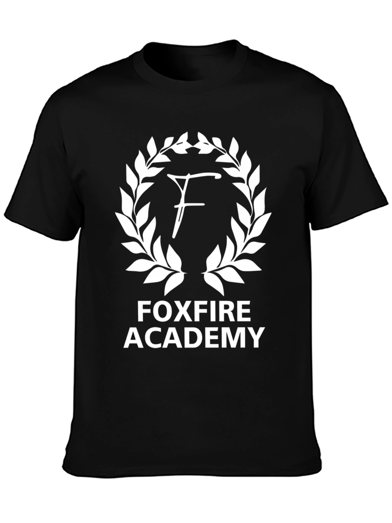 Foxfire Academy Graphic T-Shirt - Black