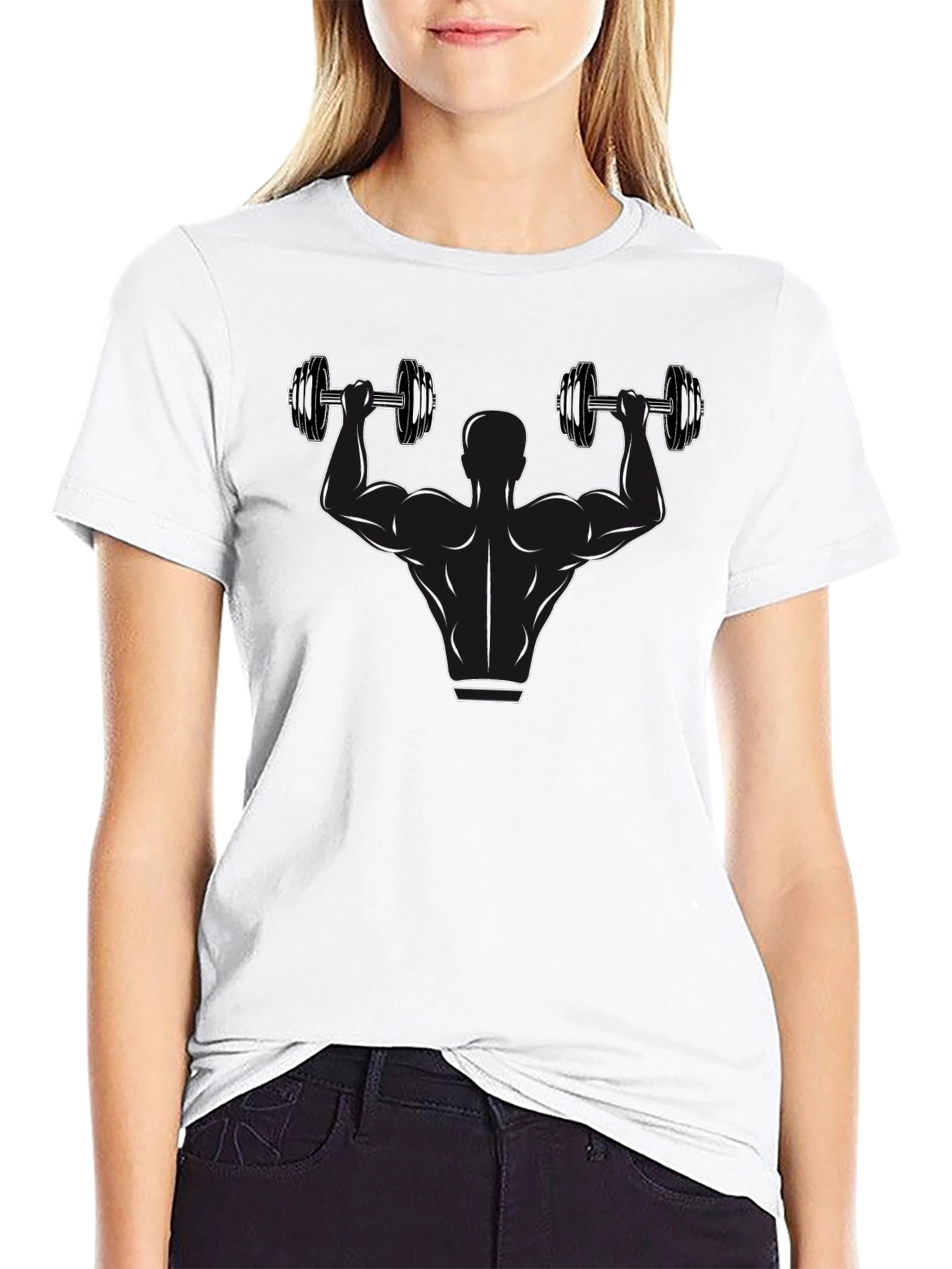Workout Motivation T-Shirt - Bodybuilder Design
